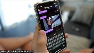 My stepsister caught her jerking off and let me cum on her big titsbquft